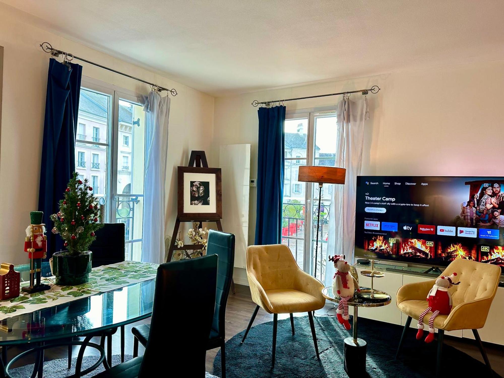 Appt Vue Place De Toscane - 4Min Disneyland-Paris Serris Bagian luar foto